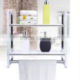 Wall Storage Rack W/plastic Tiers thumbnail-1