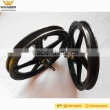plastic front and rear 16'' bike wheels