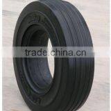 Discount Black Solid Tire Press White Split Rim 4.00-8 Wheel for Trailer thumbnail-4