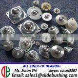 Metal Conveyor Wheel Rubber Coated Roller Bearings Caster With Lock Rodillo Bola 10 Inch Wheel Conveyor Pulley Transfer Ball thumbnail-6