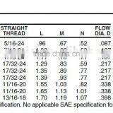 970 Female Elbow,Air Brake Fittings for Nylon Tube,Brass Valve thumbnail-2