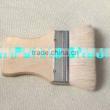 wool paint brush with wooden handle/cheap paint brush