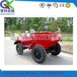 Qingke Designed 15kw Mini Tip Lorry Front Loader Dump Truck in High Quality High Efficiency thumbnail-6