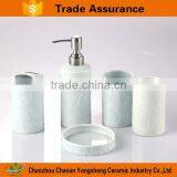 Fresh Design Ceramic Bathroom Accessory Set for Washroom