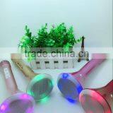 Mini Portable Cheap Hot Sale Bluetooth Wireless Handheld Karaoke With Colorful Flashlight thumbnail-1