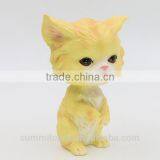 Custom Resin Decorative Cat Figurine Car Decoration Dolls thumbnail-2