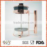 WSCHSY124 French Press Coffee Maker Glass French Press thumbnail-2