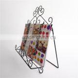 WI2903 Wire Metal Cookbook Holder Stand thumbnail-3