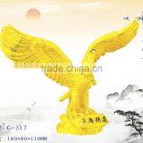 24k Gold Plated Eagle Figurine for Business Gifts thumbnail-1