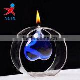 NEW SALE HANDMADE BOROSILICATE GLASS KEROSENE LAMP thumbnail-1