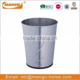 Hot Sale Novelty Open Top Stainless Steel Trash Can thumbnail-2
