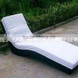 Outdoor rattan lounger with fashion style 2013