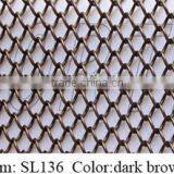 High Quality Brass Fashion Aluminum Woven Mesh Curtain Restaurant Partition thumbnail-2