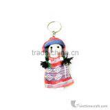 Animal Fabric Keychain, Handmade in Vietnam, thumbnail-1