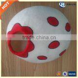 Cheap Natural Sheep Wool Hand Felted Cat House in Stock thumbnail-3