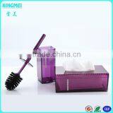 2015 Luxury New Arrival Wall Mounted Hexagon Red Acrylic Tissue Box Holder thumbnail-5