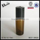 Various Size 10 ml Amber Roller Bottle With Roller Ball and Aluminum Cap thumbnail-4