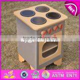 Pretend Play Kitchen Toys Wooden Kids Cooking Set W10C301 thumbnail-1