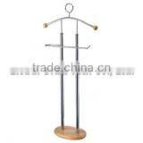 Hot Sale Suit Valet Rack,free Standing Wooden Coat Rack thumbnail-2