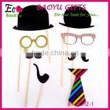 76 Pcs/Set Fashion Funny Photo Booth Props Hat Mustache On A Stick Wedding Birthday Party Favor Wedding Props Wedding Decoration thumbnail-3