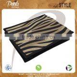 PP Laminated Jute Three Bottle Wine Bag With Padded Rope Handle thumbnail-5