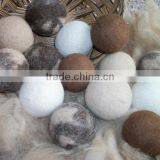 Best Selling Wool Felt Dryer Balls/Laundry Balls/lint Balls/Tumble Balls/Eco Balls/wool Balls/Washing Balls/Fabric Softener thumbnail-1