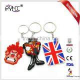Oem Custom Cartoon Keychains, Soft Pvc Rubber Key Chain ,PVC Key Holder thumbnail-1