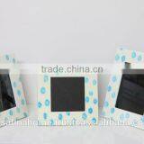 Retangle White and Blue Acacia Wooden Photo Frame thumbnail-1