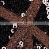 2015 High Quality Round Neck Long Sleeve Knee Length Celebrated Dress With Mesh thumbnail-6