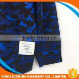 Men Wholesale Camouflage Printed Cheap 100% Cotton Zip up Hoodies thumbnail-3