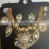 Brand Fashion Large Crystal Stone Alloy Charms Necklaces thumbnail-5