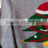 (KS016) Hot Ugly Childrens Knitting Patterns Christmas Sweater thumbnail-2