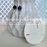 Shiny Smoke Black Earrings With Green and Silver Accents and Silver Feather Charm, Silver Feather Earrings, Black Green Earrings thumbnail-1