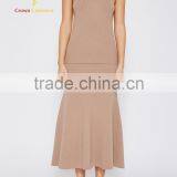 Women Winter Knit Cashmere Sleeveless Sweater Pullover thumbnail-3