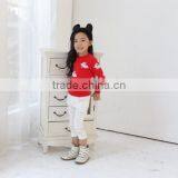 2016 New 3-7 Years Bohemia Style Sweater Cute Cartoon Cotton Girl Backing Sweater thumbnail-1