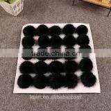2016 New Design Pom Pom Fur Balls Genuine 3cm Real Mink Colorful Fur Ball Pom thumbnail-5