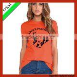 2015Custom t Shirt Women, Cotton Plain t Shirt Wholesale Cheap China thumbnail-1