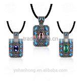 Bohemia Necklace Fashion Chinese Ancient Silver Pendant Wholesale thumbnail-2