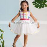 2017 New Arrival Lovely Floral Girl Dresses Fashion Sleeveless Summer Princess Party Dress thumbnail-1