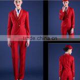 Custom Factory Price Chantilly Outfit Multicolours Stewardess Female Uniforms Wholesale thumbnail-4