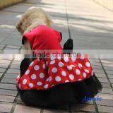 Red Polka Dots Pets Party Dress thumbnail-1