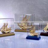 2017 NEW Style High Quality Beautiful Real Gold Plated Dhow With Home Office Decor & Gift