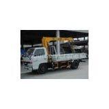 Lifting Hydraulic Truck Crane , Fast Response Telescoping Boom Crane