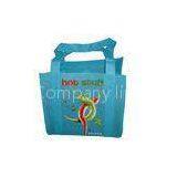 Embossing Blue 80gsm Non Woven Fabric Bags , Custom ECO Bags thumbnail-1