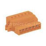 2 -24 Pole 250V 12A 300V 15A Male MCS Connector With Fixing Flanges SP458