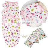 Baby Swaddle Wrap 100% Muslin Cotton for Newborn