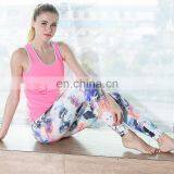 OEM Nylon Spandex Active Wear Custom Yoga Pants For Women thumbnail-4
