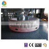 Inflatable Round Sofa With LED Light, Colorful Led Light Inflatable Sofa Bed, Led Inflatable Party Sofa thumbnail-5