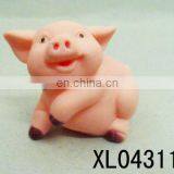 soft plastic pig toys