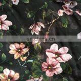 2017 Custom Flower Printed Design Chiffon Dress Fabric thumbnail-2